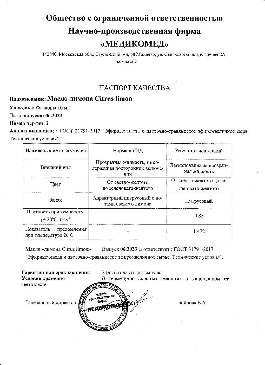 Паспорт №062023